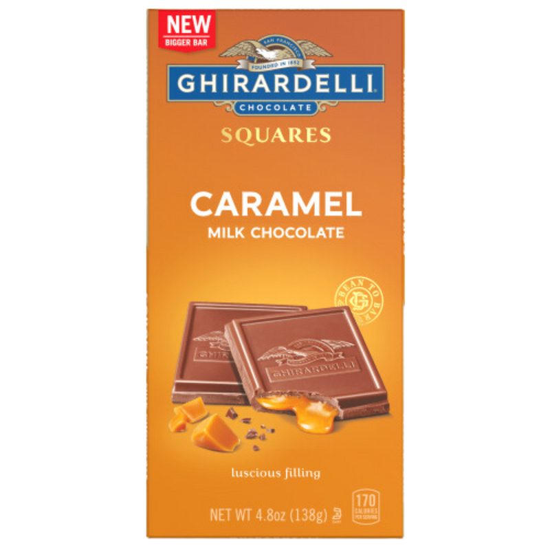 Ghirardelli Caramel Milk Chocolate Bar | 138g
