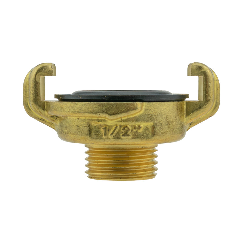 IBC 2” S60X6 Cap with Geka Type Fittings 13mm Barb Swivel