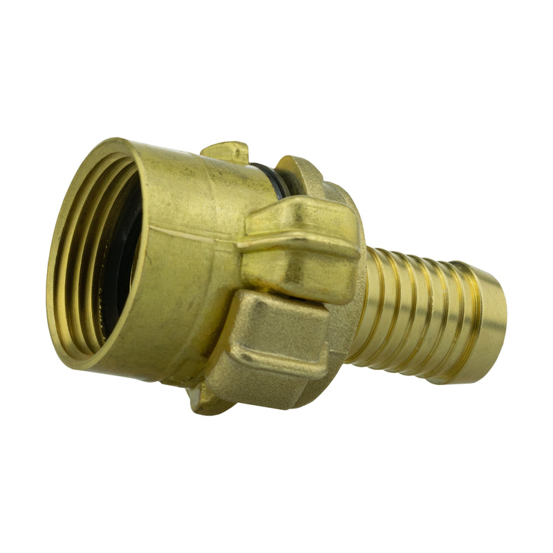 Geka Type Brass Claw Set – 19mm Barb and 1” BSP Female