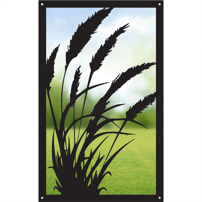 Grasses in the Wind Garden Mirror
