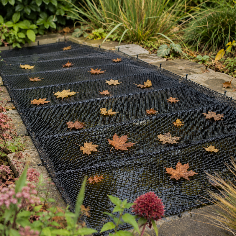 Black Gutter Mesh Guard (16cm x 10m)