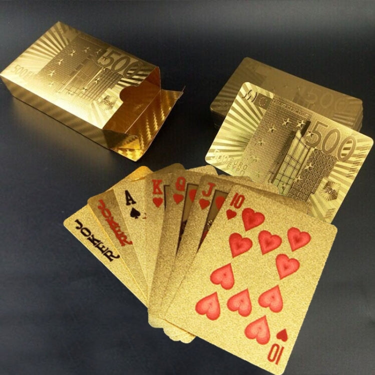 Creative Frosted  Back Texture Plastic From Vegas to Macau Playing Cards Texas Poker Novelty Collection Gift, Golden Dollar Paper Box, Golden 500 Euro Paper Box, Silver Tattice Paper Box, Mosaic Gold Dollar Paper Box, Golden Dragon and Phoenix Paper Bo...