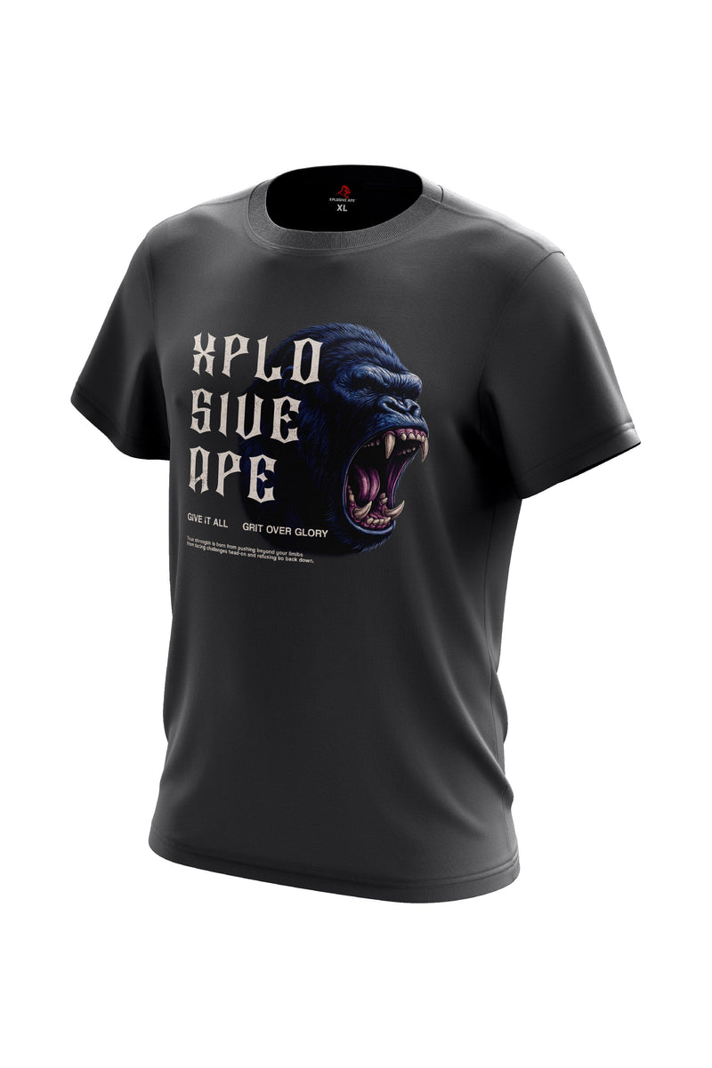 XAPE Grit Over Glory Tee - Charcoal