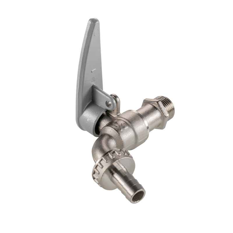 Wall Flange Kit 20mm MDPE – Lever Tap with Hose Barb and Side Lock