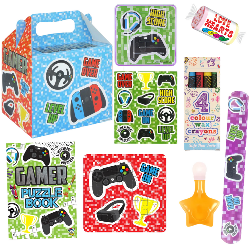 Gamer Theme Pre-Filled Party Boxes