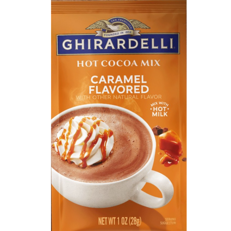 Ghirardelli | Caramel Hot Cocoa Sachet | 28g