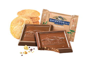 NEW | Ghirardelli Snickerdoodle Milk Chocolate Squares