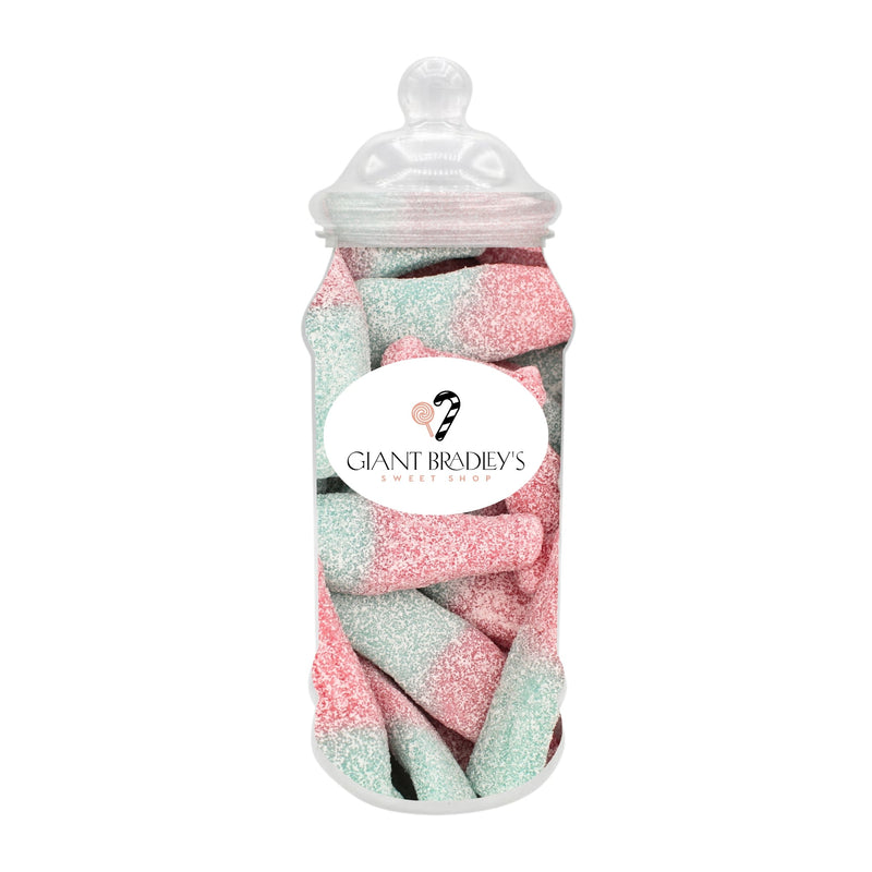 Giant Fizzy Bubblegum Bottles