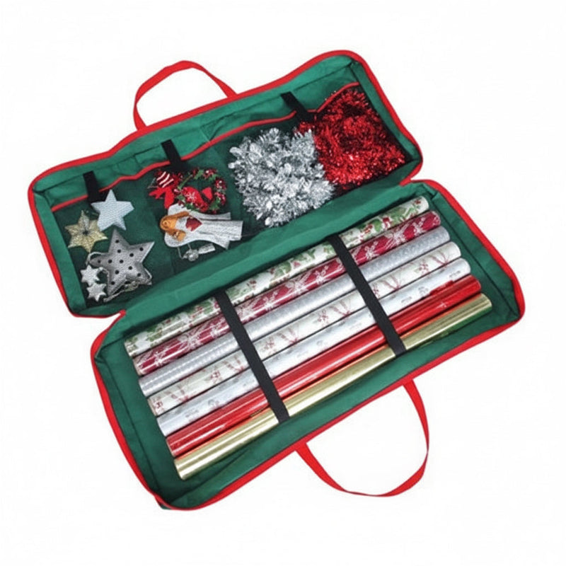 Gift wrap storage bag
