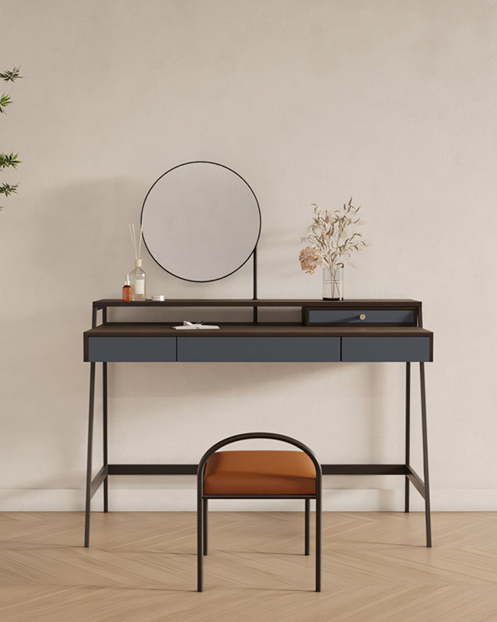 Glazier Dressing Table with Mirror