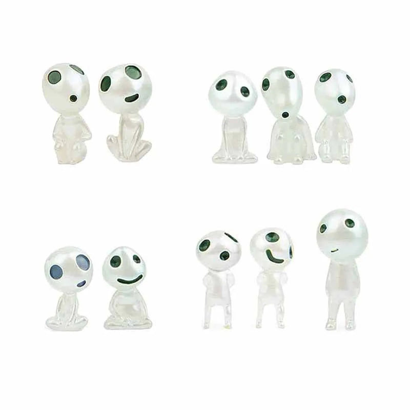 Glow in the Dark Miniature Decorations - Garden & Home Ornaments for Outdoor and Indoor Use