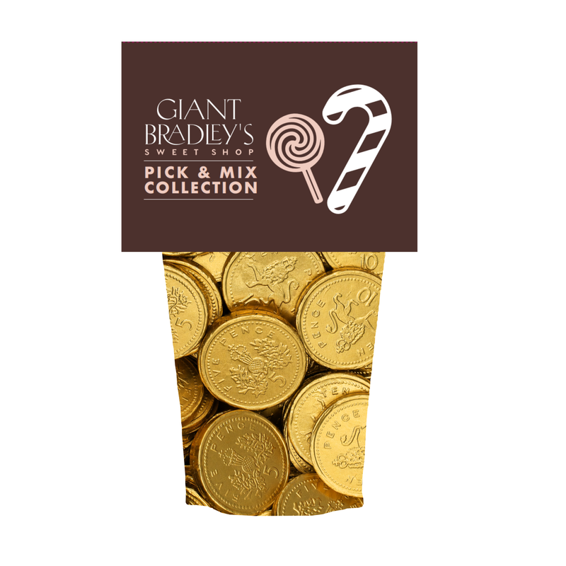 Gold Milk Chocolate Coins