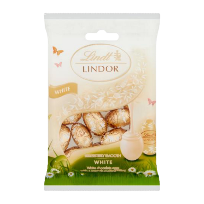 Mini White Chocolate Lindt Lindor Eggs | 80g