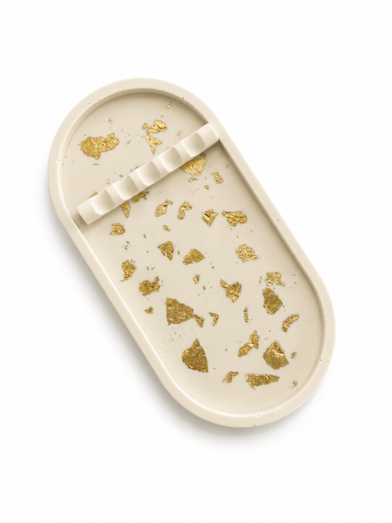 Handmade Jesmonite Salon Tool Tray