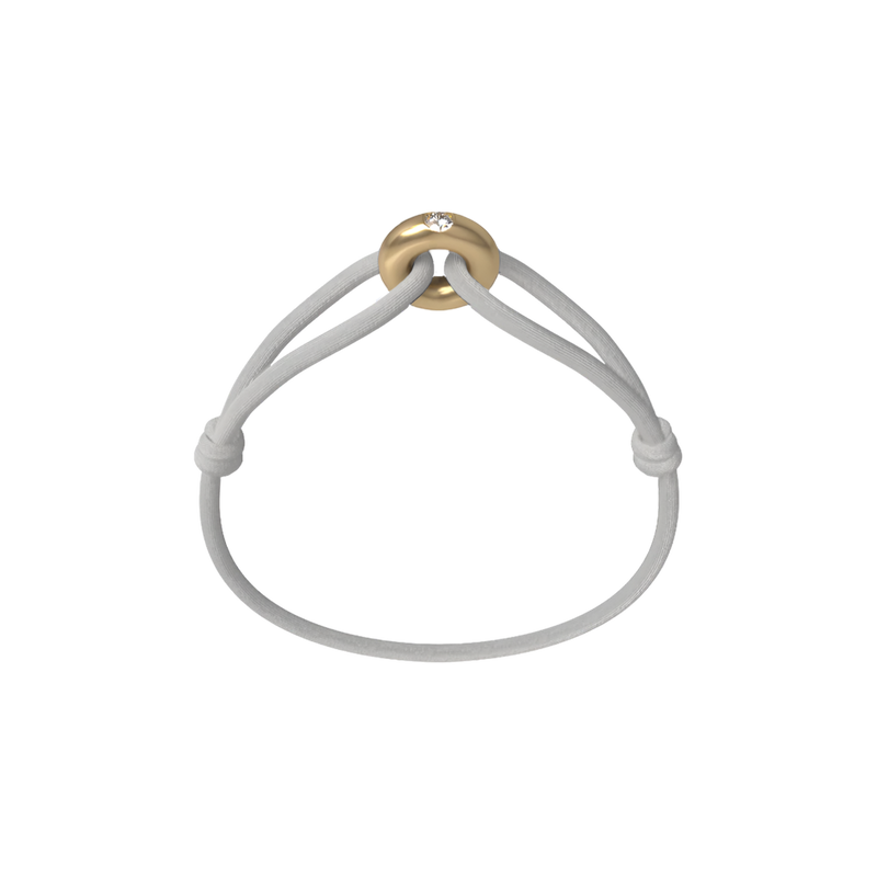 Golden Soho Diamond Cord Bracelet