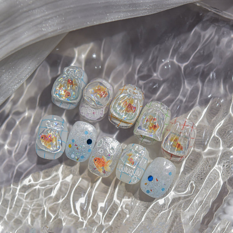 Hello Claws | Goldfish Nail Deco Sticker