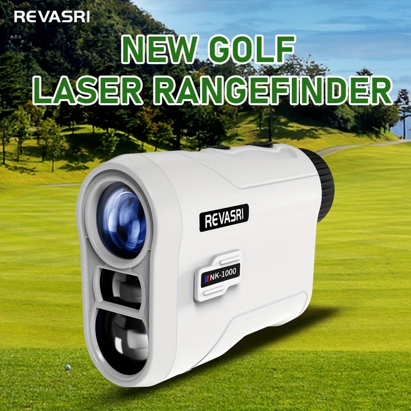 Golf Rangefinder with Slope & Flag Lock - Rechargeable Laser Distance Finder with Pin Vibration & Tournament Legal Slope Switch