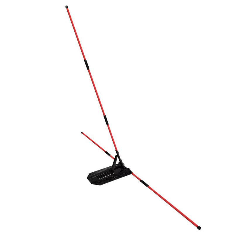 Golf Swing Trainer Portable Alignment Training Aid Multi-Function Practice Tool