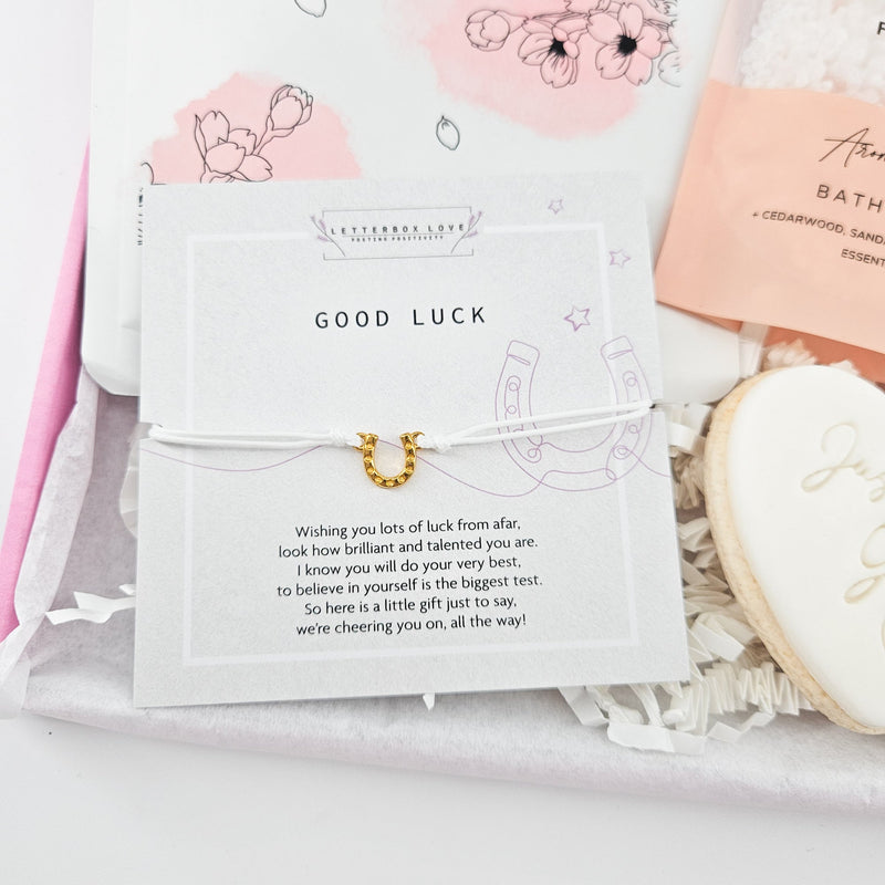 GOOD LUCK LETTERBOX GIFT | EXAM & ENCOURAGEMENT BOX