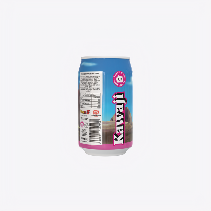 Dragon Ball Z Goten's Super Strawberry Flavour Soda Can 330ml