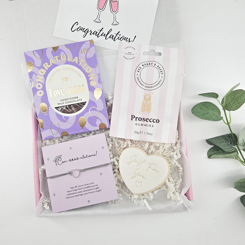 CONGRATULATIONS GRADUATION GIFT BOX UK | THE SWEET CELEBRATION