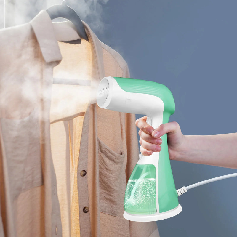 Portable Garment Steamer - Fast Heat-Up Handheld Fabric Steaming Iron