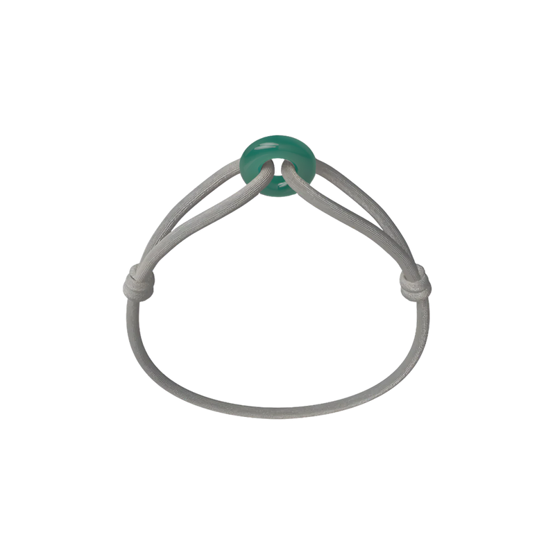 Green Soho Cord Bracelet