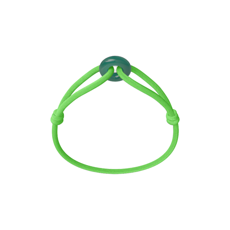 Green Soho Cord Bracelet