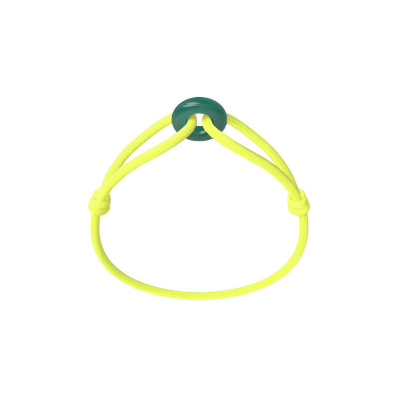 Green Soho Cord Bracelet