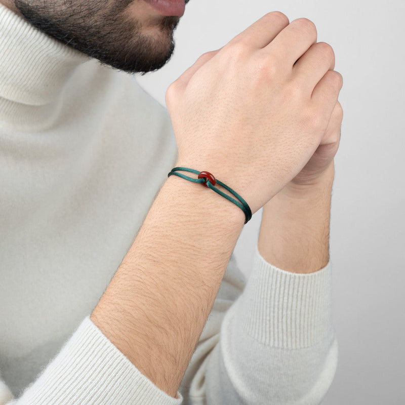 Red Soho Cord Bracelet