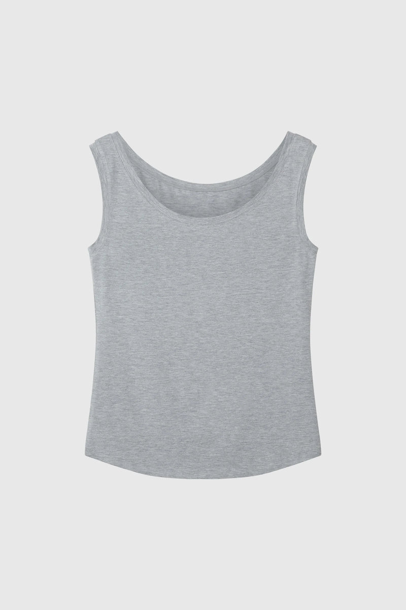 Sleeveless Micro Modal Vest Top