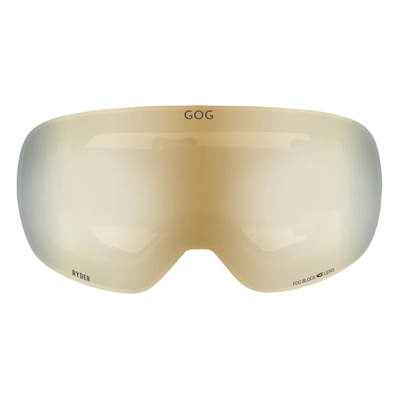 Unisex Ryder UV400 Ski Snowboard Goggles with Anti-Fog Mirror Double Lens