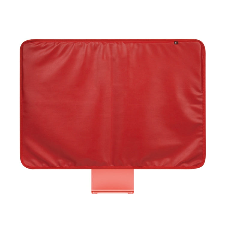 For 24 inch Apple iMac Portable Dustproof Cover Desktop Apple Computer LCD Monitor Cover with Storage Bag, 24 inch (Grey), 24 inch (Blue), 24 inch (Purple), 24 inch (Red), 24 inch (Black)
