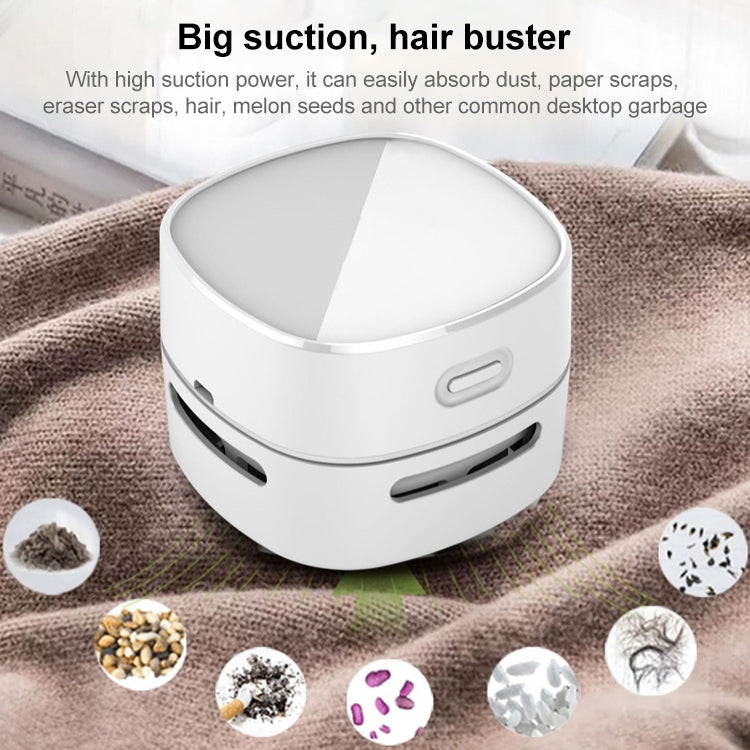 4W Hardcover Rechargeable Style Portable Handheld Wireless Mini Desktop Vacuum Cleaner, Hardcover Rechargeable Style