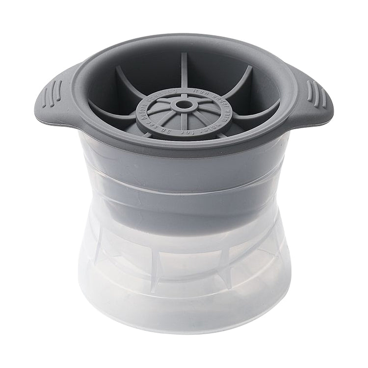 Home Spherical Ice Lattice Whisky Wine Ice Cube Maker Silicone Trays Mold with Cover