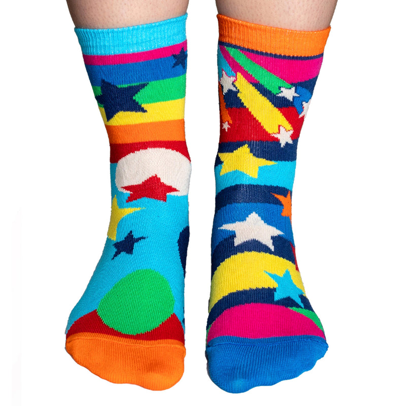 6 Pack Kids Happy Birthday Soft Novelty Odd Socks in Gift Box