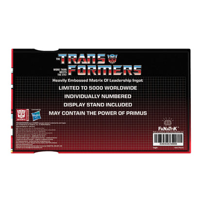 Transformers Matrix of Leadership Replica