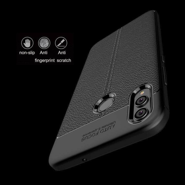 Litchi Texture TPU Shockproof Case for Huawei Honor 8X, For Huawei Honor 8X