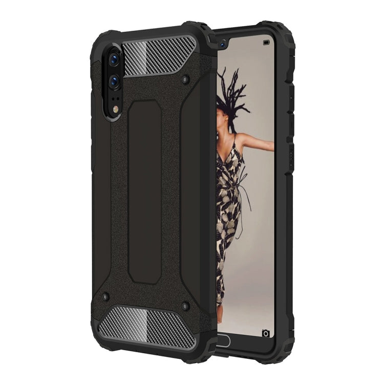 For Huawei  P20 Full-body Rugged TPU + PC Combination Back Cover Case , Huawei P20, For Huawei P20