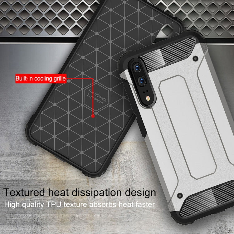 For Huawei  P20 Full-body Rugged TPU + PC Combination Back Cover Case , For Huawei P20, Huawei P20