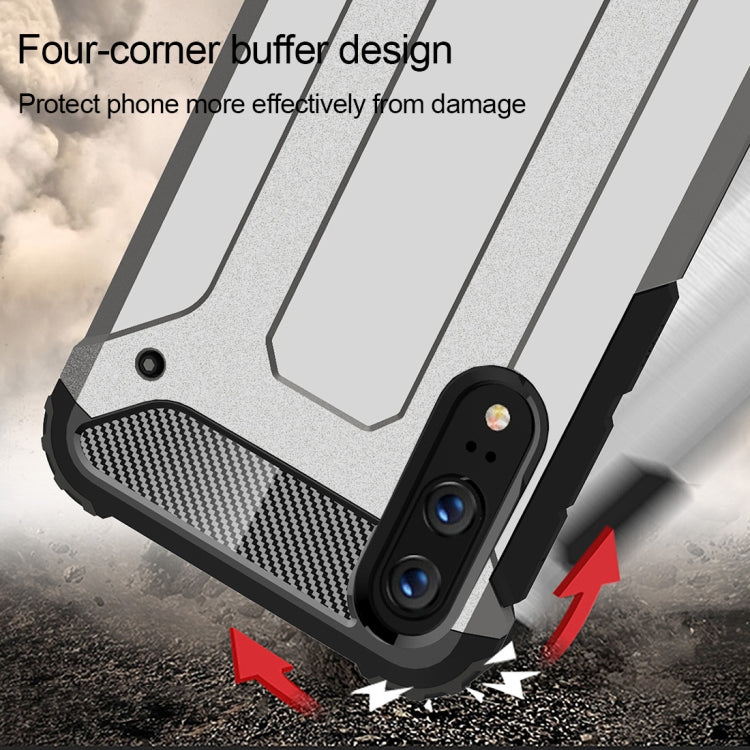 For Huawei  P20 Full-body Rugged TPU + PC Combination Back Cover Case , For Huawei P20, Huawei P20