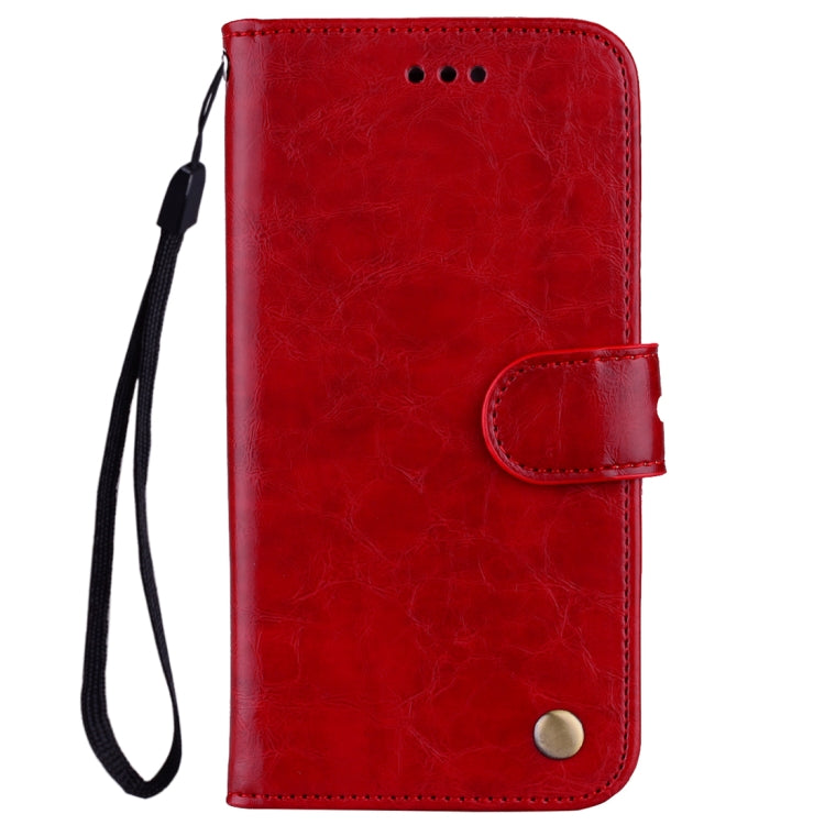 For Huawei  Y5 (2017) / Y6 (2017) Business Style Oil Wax Texture Horizontal Flip Leather Case with Holder & Card Slots & Hand Strap, For Huawei Y5 (2017) / Y6 (2017), For Huawei Y5 (2017)
