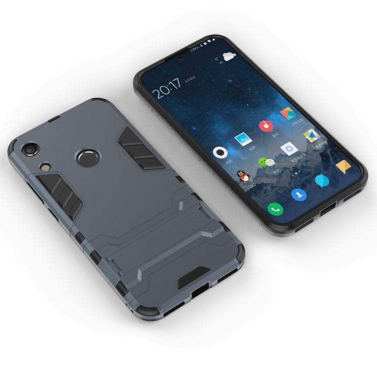 Shockproof PC + TPU Case for Huawei Honor 8A, with Holder, For Honor 8A, For Huawei Honor 8A