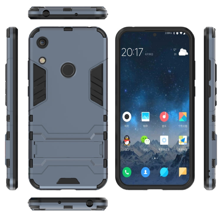 Shockproof PC + TPU Case for Huawei Honor 8A, with Holder, For Honor 8A, For Huawei Honor 8A