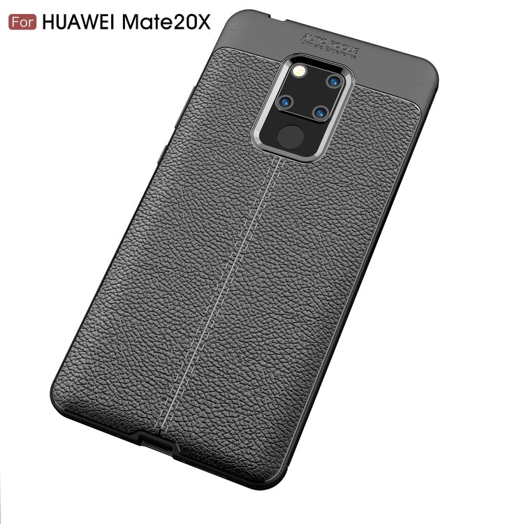 Litchi Texture TPU Shockproof Case for Huawei Mate 20 X, For Huawei Mate 20 X