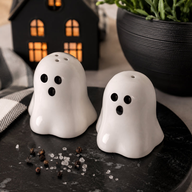 Ghost Salt and Pepper Shakers
