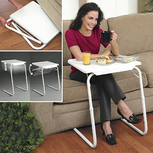 Plastic Pad Steel Tube Bracket Liftable Foldable Portable Multi-purpose Laptop Table, Adjustable Height: 53-74cm, Adjustable Angle: 30 Degrees / 60 Degrees / 90 Degrees / 180 Degrees, Adjustable Height: 53-74cm