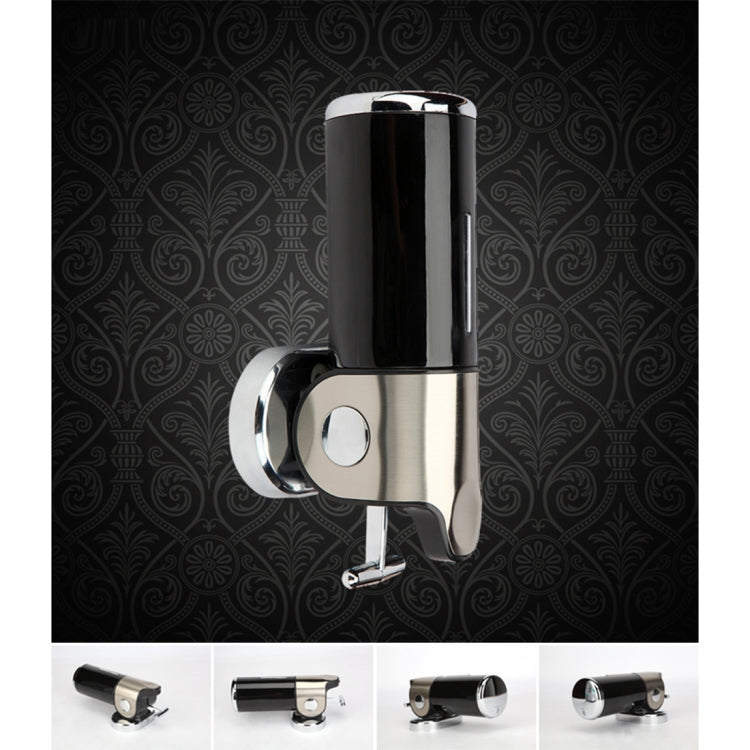 Dual Hotel Shower Manual Dispenser Wall Mounted Washing Liquid Shampoo Soap Bottle, Capacity: 1000ml, 1000ml/Gold, 1000ml/Transparent, 1000ml/White, 1000ml/Dark Red, 1000ml/Silver, 1000ml/Black