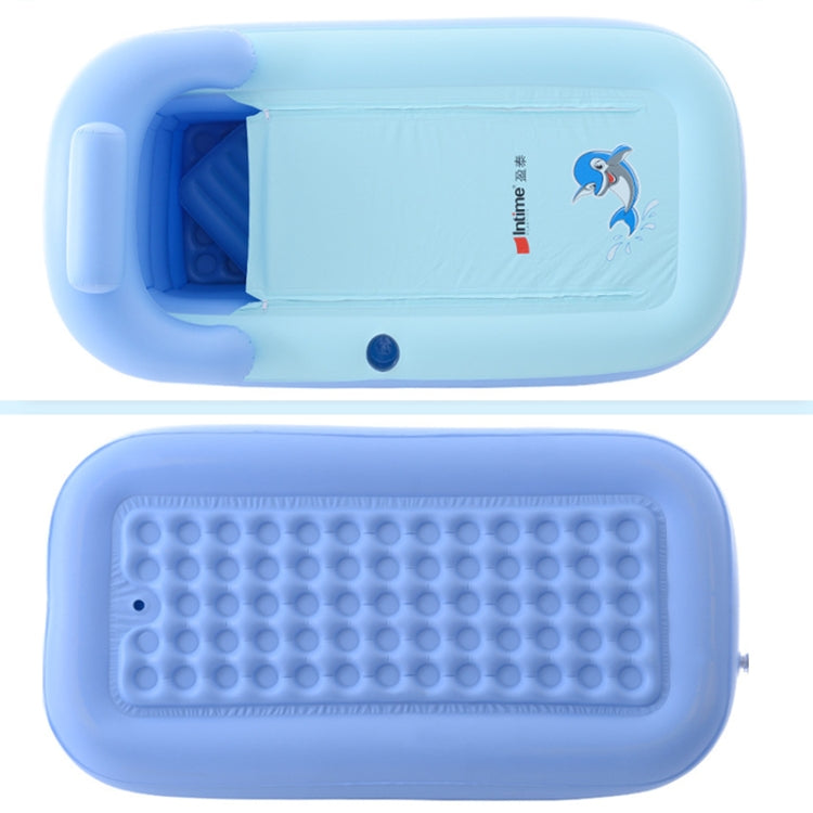 YT-038 Collapsible Sponge Bottom Inflatable Warm Bath Adult Bath Baby Swimming Pool with Charging Pump, Swimming Pool