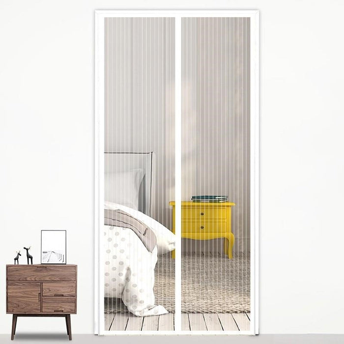 Magnetic Door Curtain Mosquito-proof Screen Door Curtain, Size:210x100cm, Size:210x100cm(Beige), Size:210x100cm(White), Size:210x100cm(Black), Size:210x100cm(Coffee)